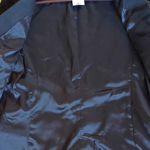 Express Black Blazer with Silver Accents - Picture 8 of 9